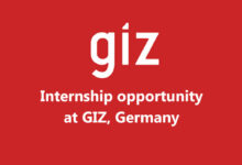 GIZ is Hiring x2 Internship Job with Monthly Stipend of €2.205,04. Apply Now for 2025