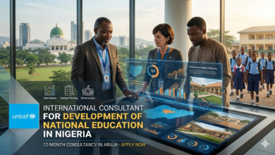 UNICEF: International Consultant for Development of National Education in Nigeria