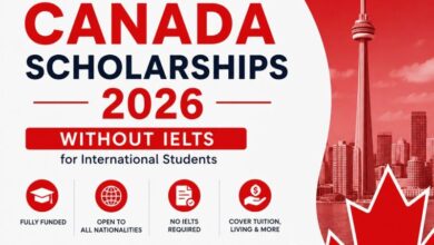 Canada Scholarships 2026 | Without IELTS for International Students