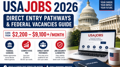 USAJOBS 2026: Direct Entry Pathways & Federal Vacancies Guide ($2,200 – $9,100+/Month)
