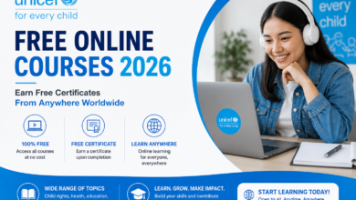UNICEF Free Online Courses 2026: Earn Free Certificates From Anywhere Worldwide
