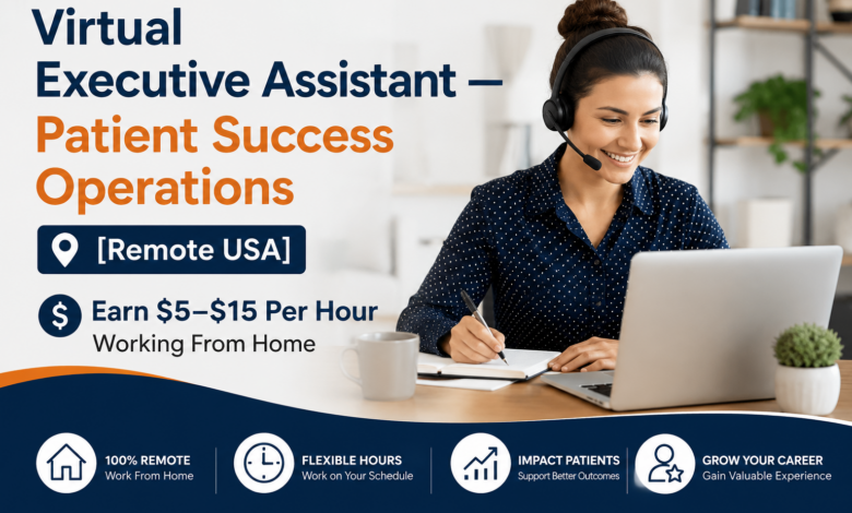 Virtual Executive Assistant Patient Success Operations Remote USA virtual-executive-assistant-patient-success-operations-remote-usa